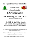 Christbaumsammeln der Jugendfeuerwehr 2024